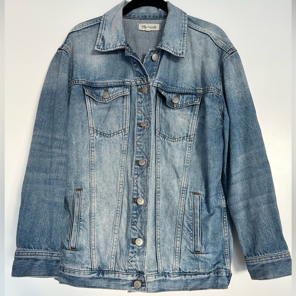 Madewell Light Blue Jean Jacket